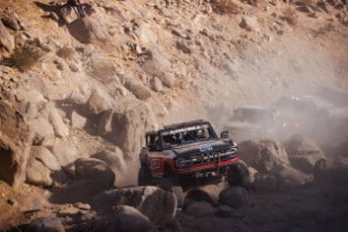 Bronco Sweeps 2022 King of the Hammers Podium